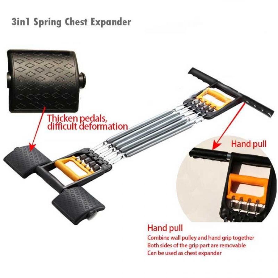 1 3in1 Spring Chest Expander in Pakistan